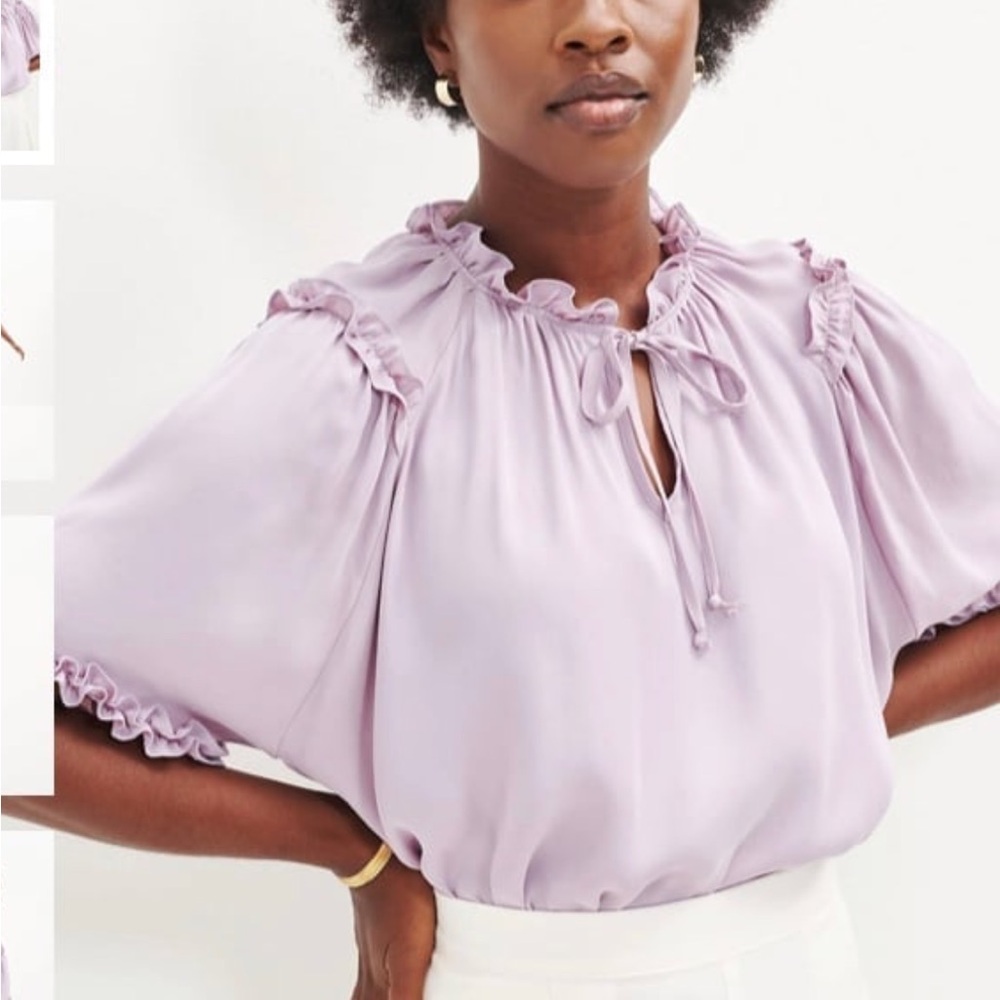 Amourvert M Zuri Cupro blouse